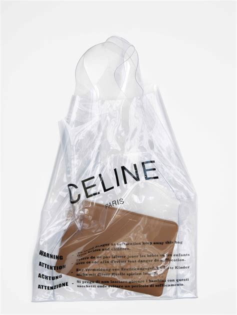 Celine x Nordstrom Plastic Bag 